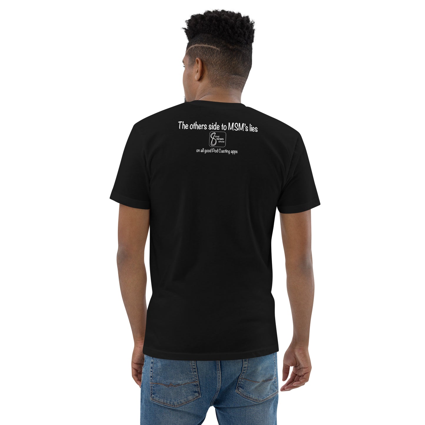 Men's Privacy Matters Fitted T-shirt