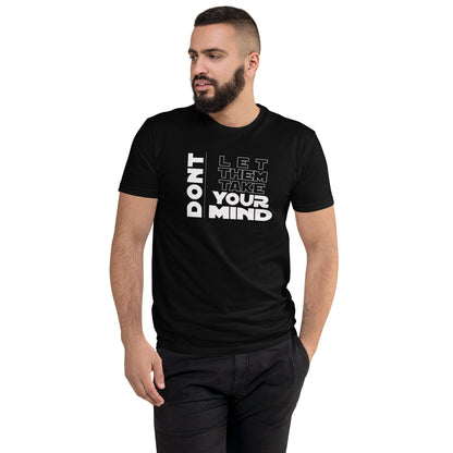 Men's Take your mind Fitted T-shirt