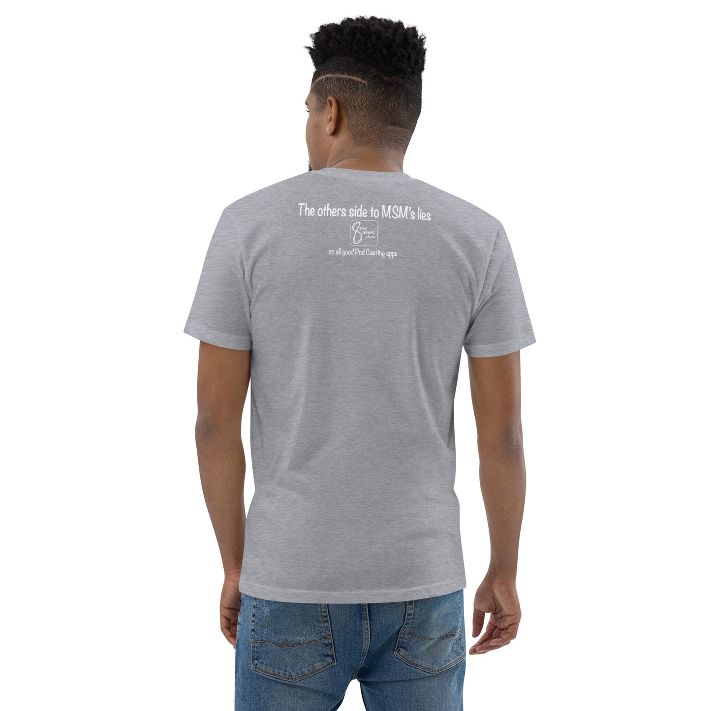 Men's Privacy Matters Fitted T-shirt