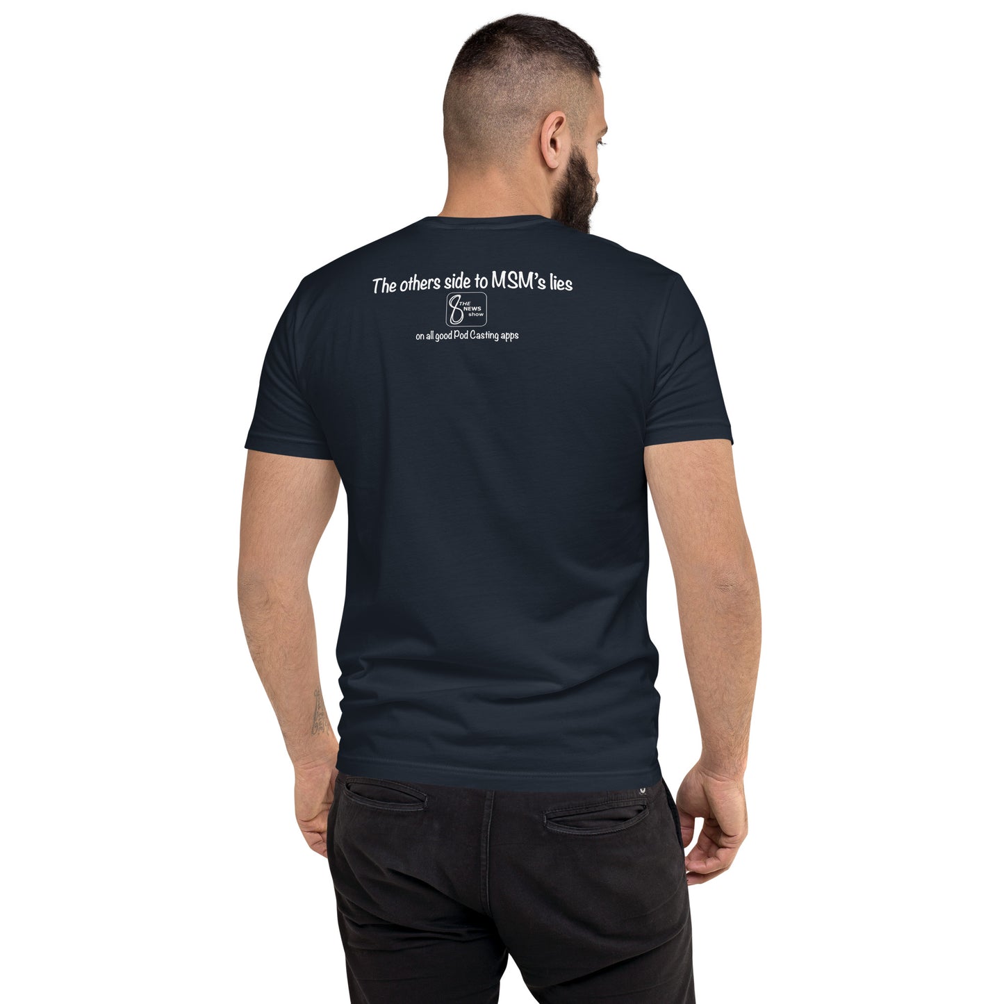 Men's Take your mind Fitted T-shirt