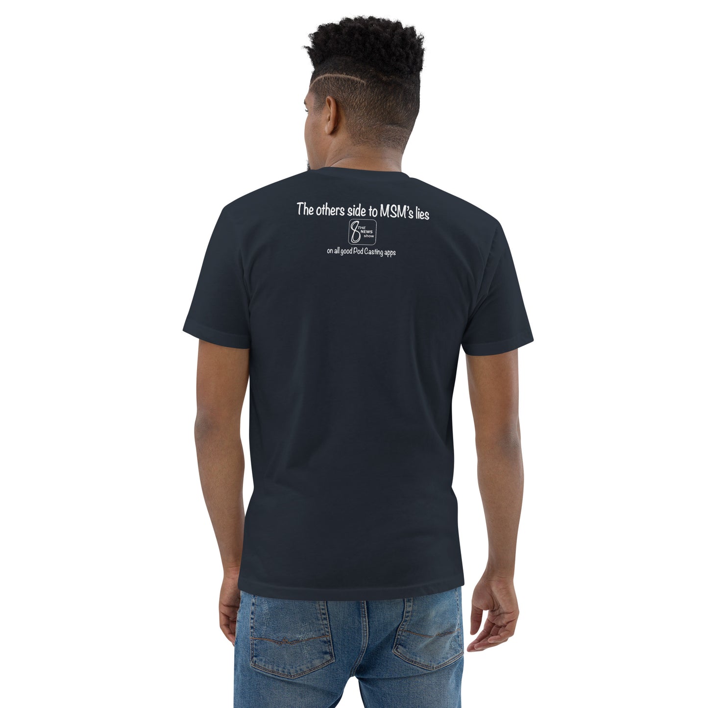 Men's Privacy Matters Fitted T-shirt