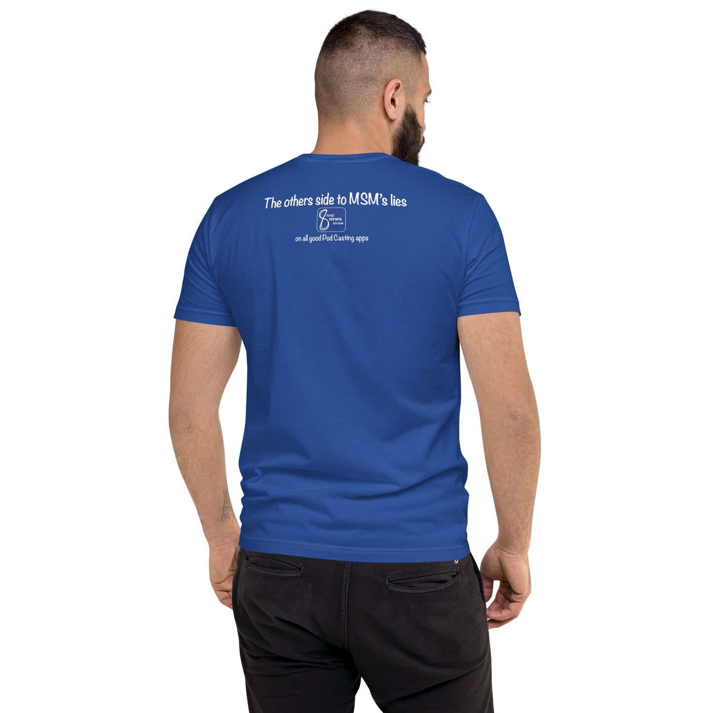 Men's Take your mind Fitted T-shirt