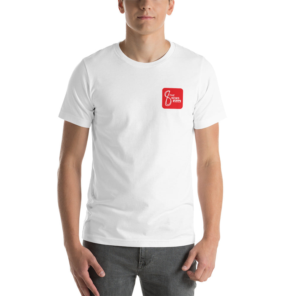 The 8 News Show white t-shirt 