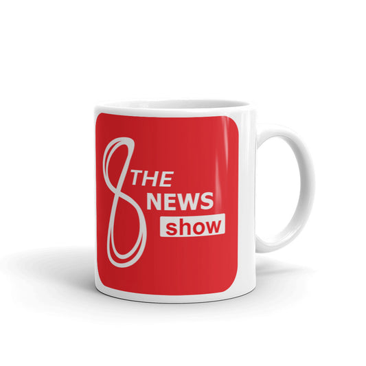 The 8 News Show White mug