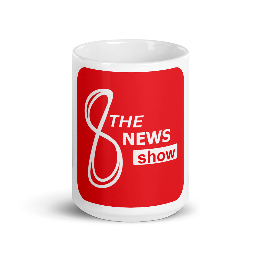 The 8 News Show White mug