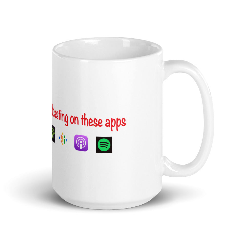 The 8 News Show White mug.