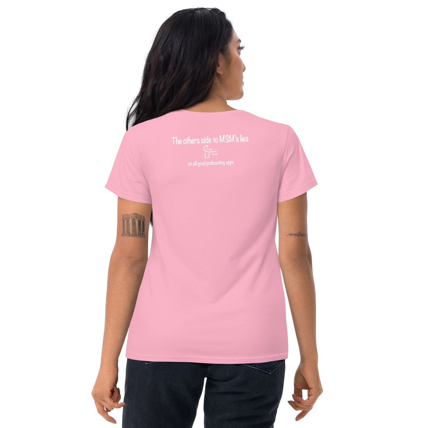 Womens Freedom Fitted T-shirt