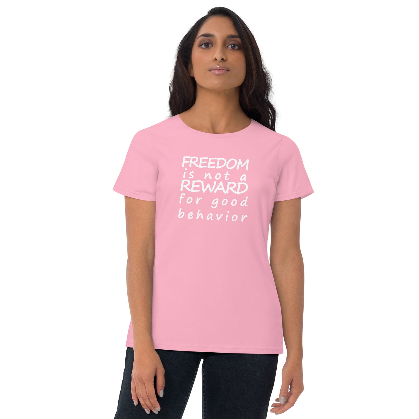 Womens Freedom Fitted T-shirt