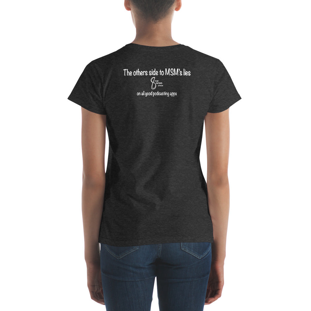 Womens Take your mind Fitted T-shirt